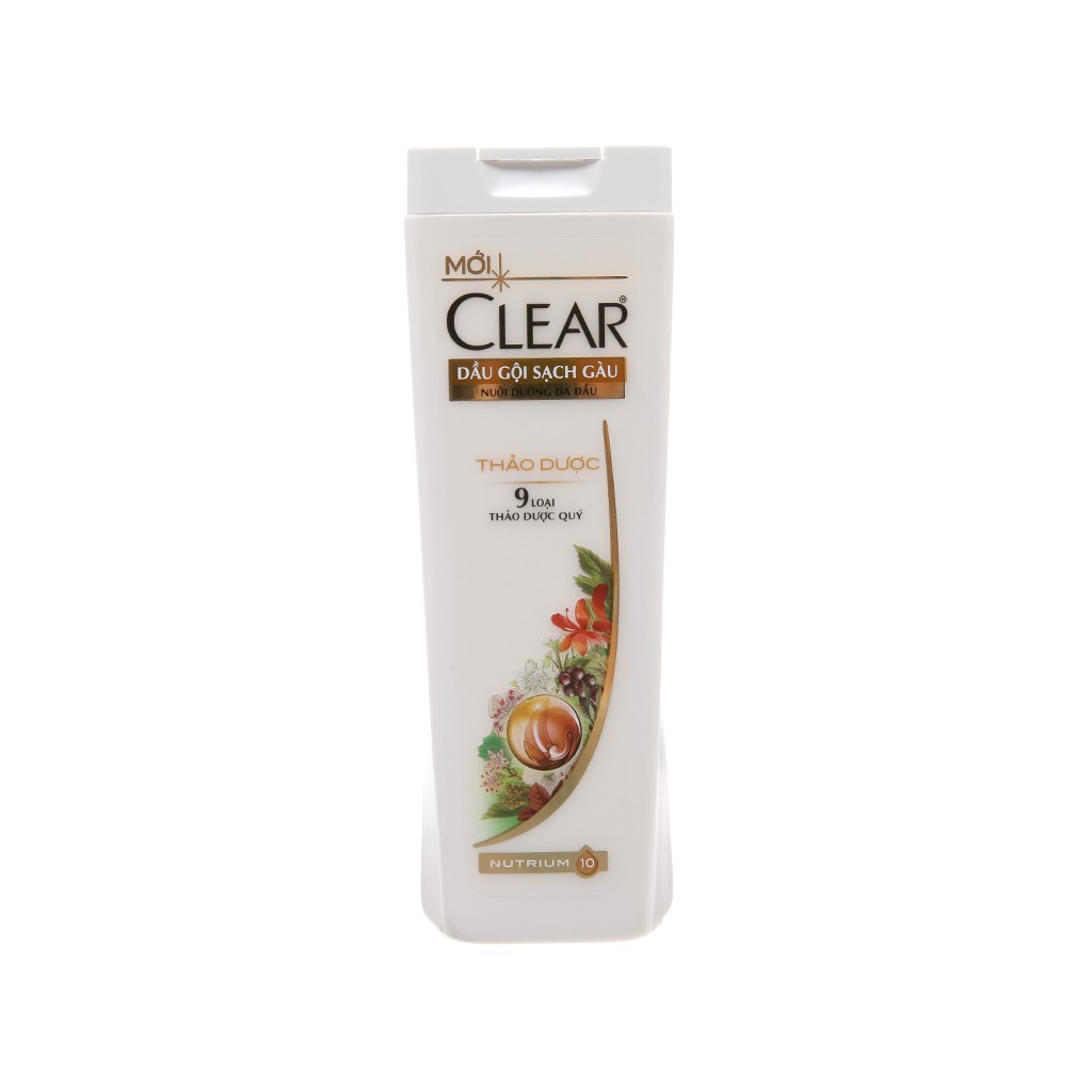 Dầu gội sạch gàu Clear thảo dược 180g