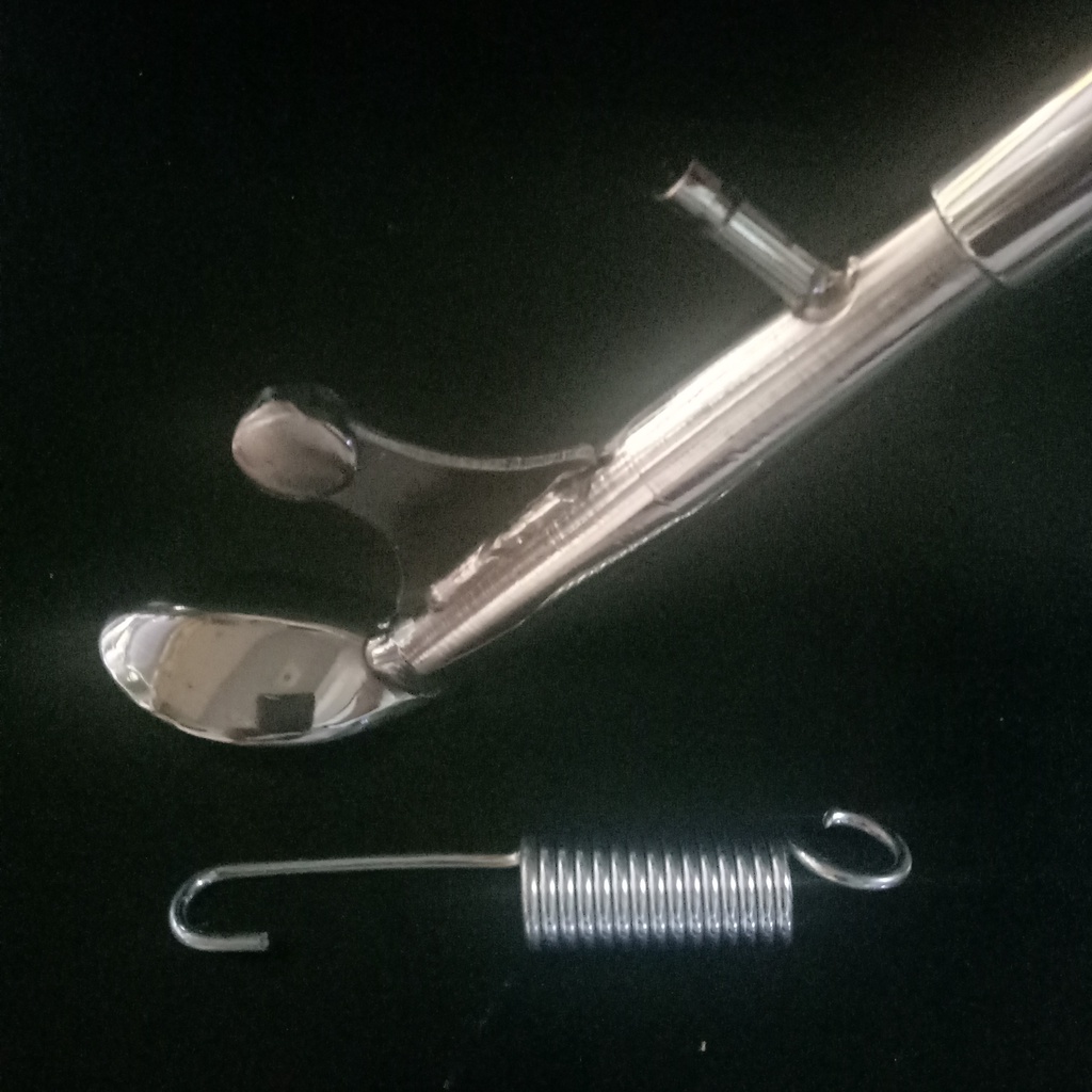 Chân Chống nghiêng inox 304 cho dream - wave.