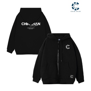 Áo Hoodie Zip Local Brand Unisex Chinchan Basic Kéo Khóa C01