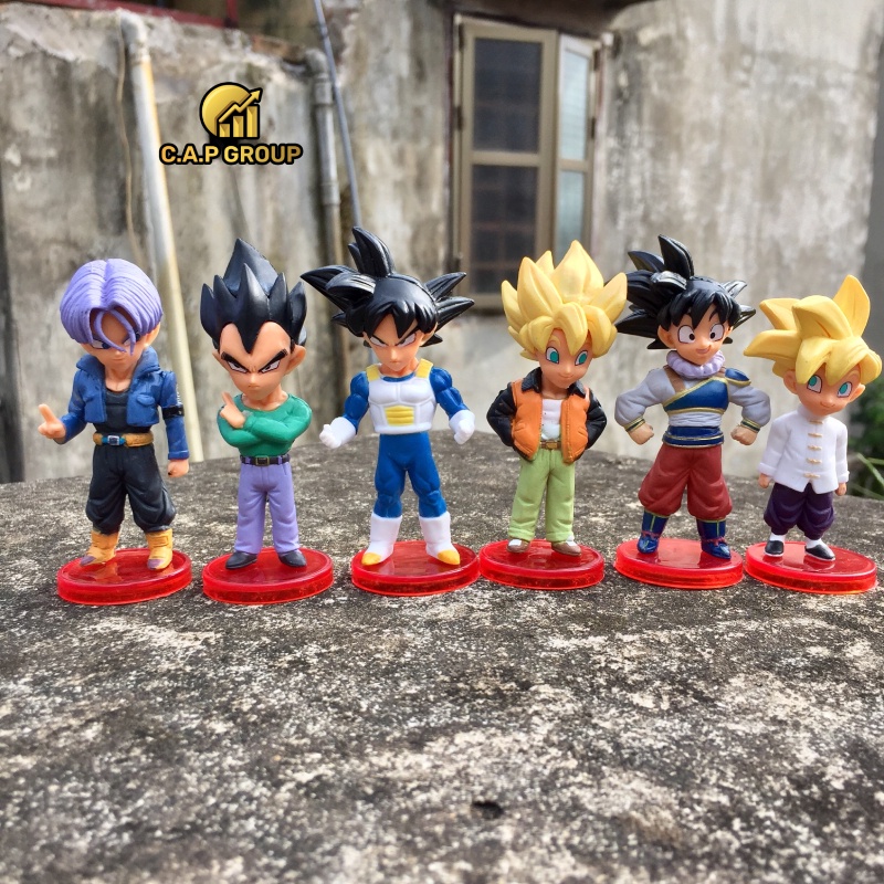 Mô hình Dragon Ball chibi nhân vật 7 Viên Ngọc Rồng Songoku