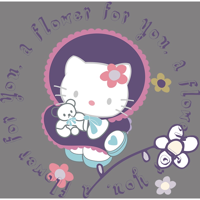 Miếng Dán Ủi Quần Áo Hình Hello Kitty Dễ Thương