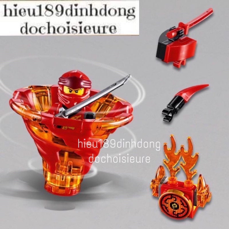 Con quay ninjago lốc xoáy cao thủ ninja lốc xoáy 2019 phiên bản chiến binh (ảnh thật kèm video) Khách chat chọn màu