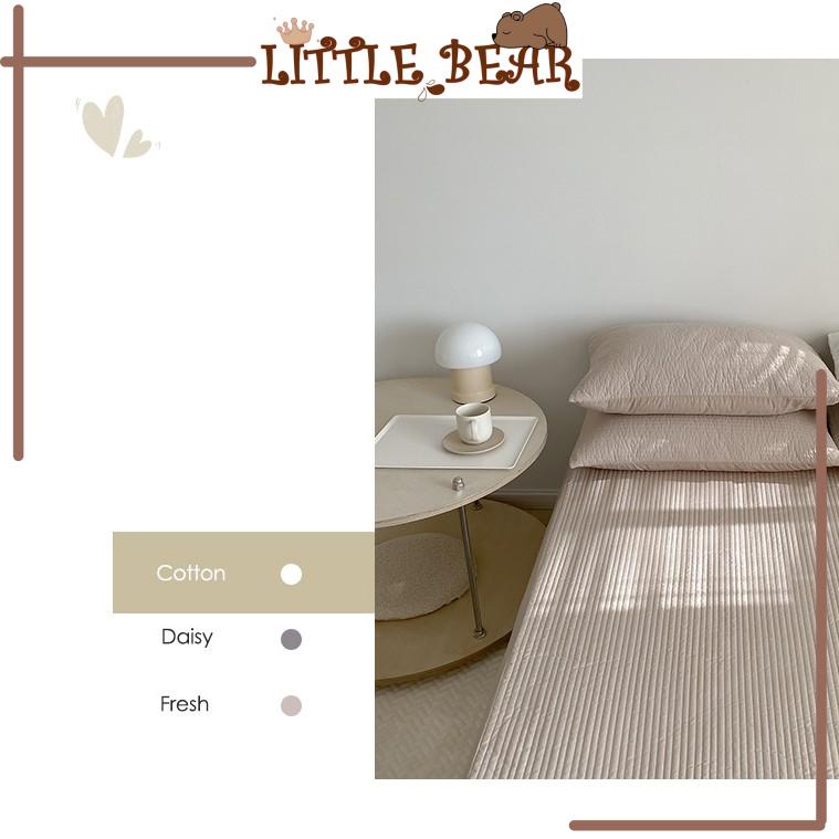 Ga Trải Giường Hàn Quốc Chần Bông Có Bo Chun Cao Cấp - Little Bear