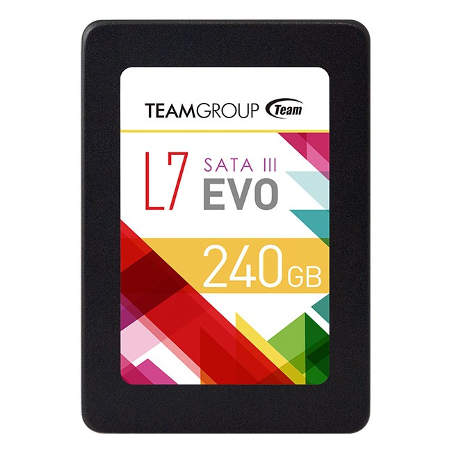 Ổ cứng SSD Team Group L7 EVO 240GB/120GB  Sata III 2.5inch 7mm - Hàng Phân Phối Chính Thức
