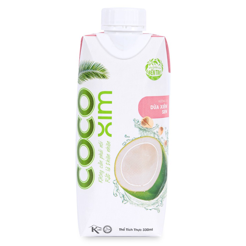 Thùng 12 chai nước dừa Cocoxim 330ml