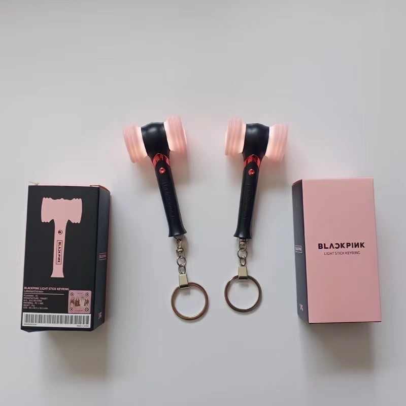 Gậy Phát Sáng Đèn Led Mini Hình Trái Tim / Búa Blackpink Phong Cách Hiphop