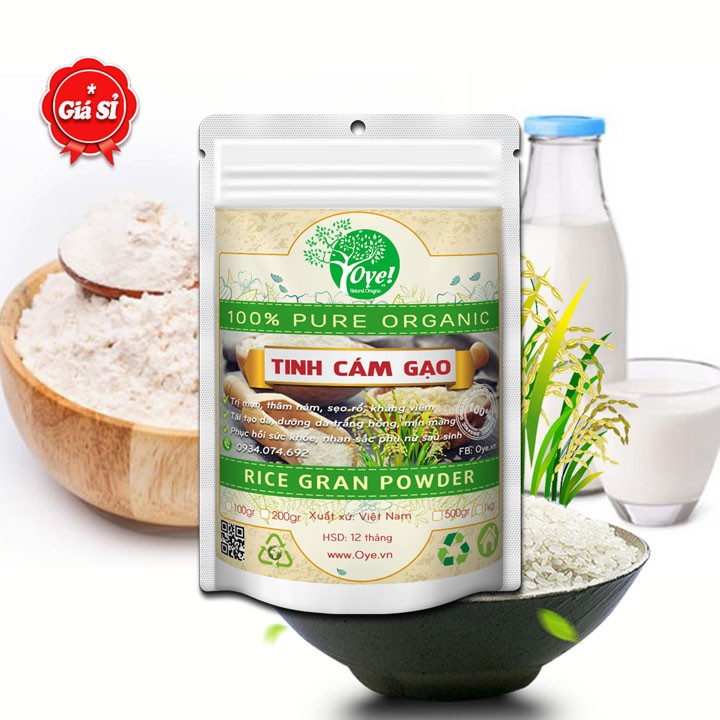 [FREESHIP 99K TOÀN QUỐC]Tinh Cám Gạo 1kg[Giá Sỉ]