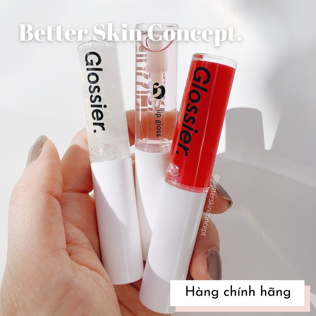 Glossier Lip Gloss - Son bóng Glossier - Có sẵn 3 màu Clear, Red và Holographic