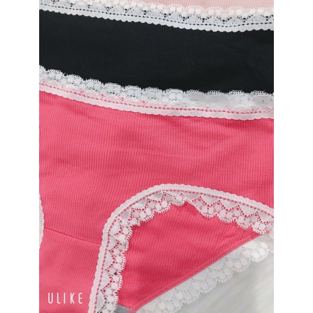 Quần lót chất thun co dãn viền ren siêu mềm