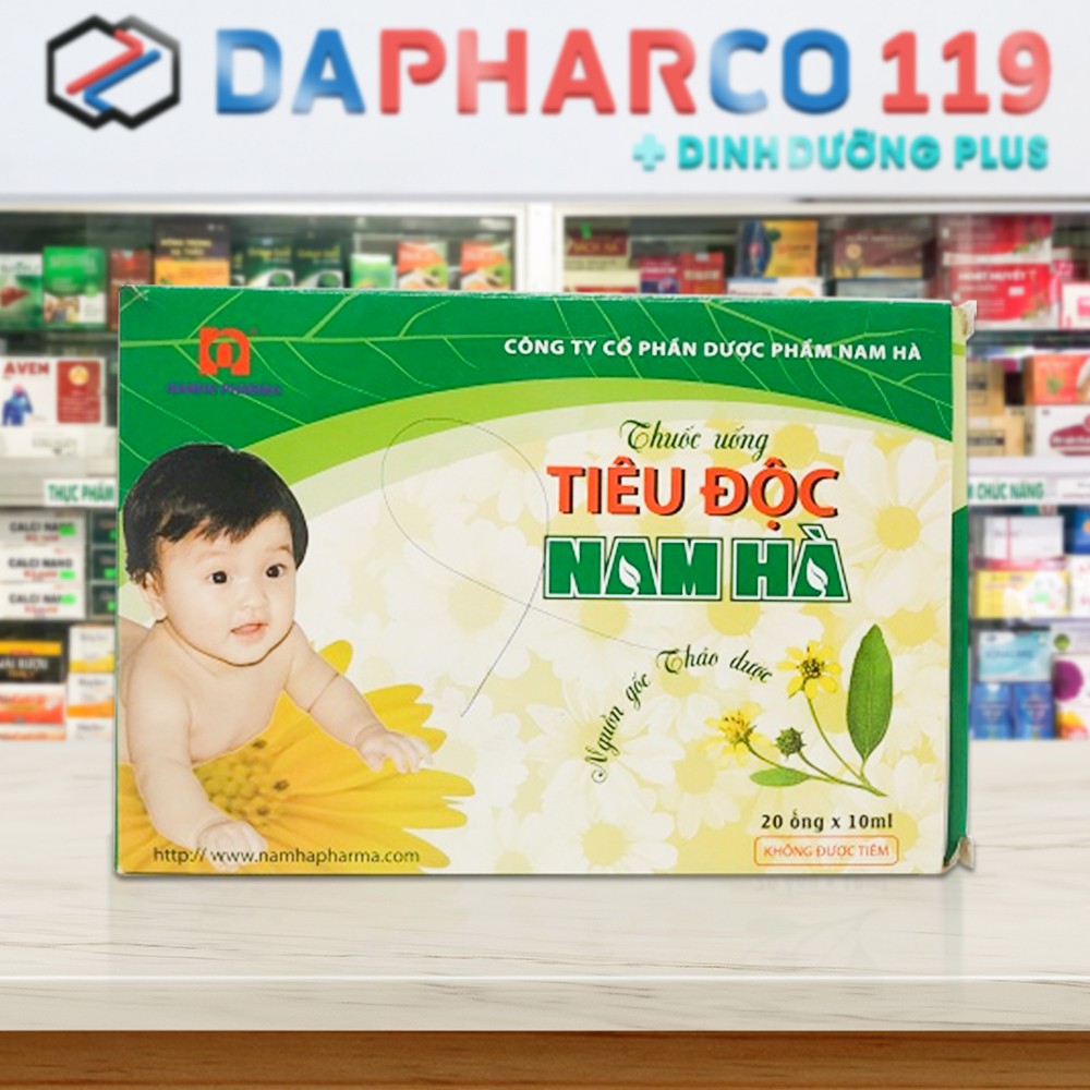 Tiêu độc Nam Hà - Hộp 20 ống DINHDUONGPLUS DD113