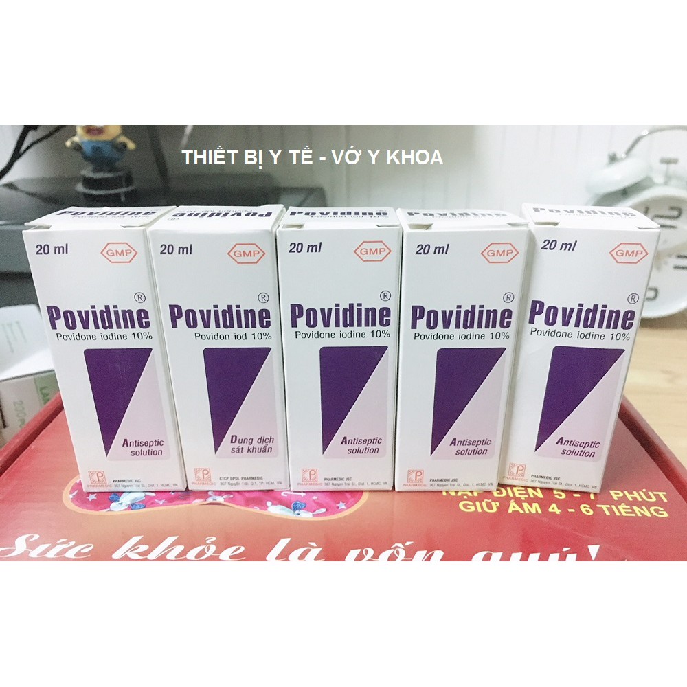 Thuốc sát trùng Povidine 20ml - 90ml