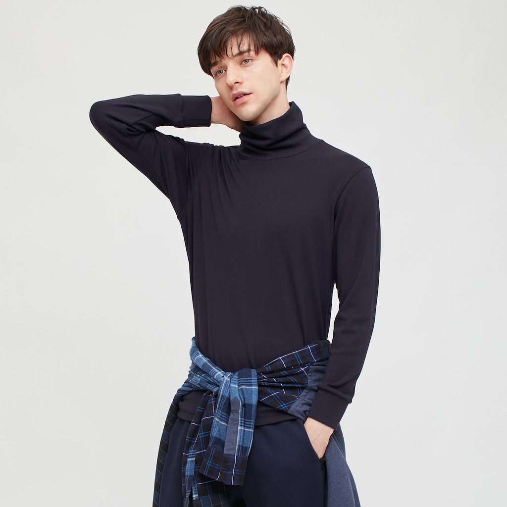 EXTRAWARM UNIQLO ÁO GIỮ NHIỆT NAM SIÊU ẤM HEATTECH EXTRA WARM <CÓ BILL>