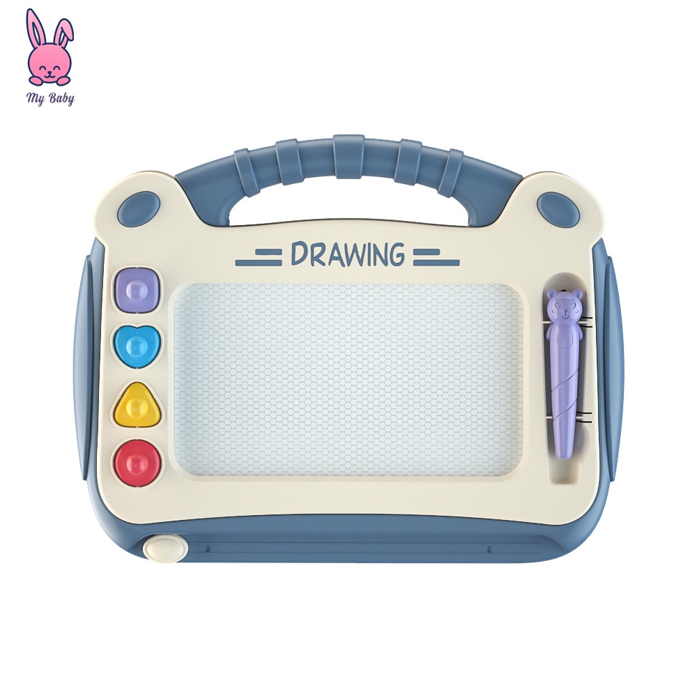Bảng Vẽ Tự Xóa Thông Minh Nhiều Màu Sắc, Dễ Dàng Mang Theo, Tự Do Sáng Tạo Cho Bé, Mybaby