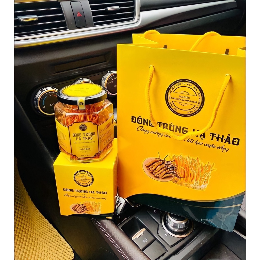 Đông trùng hạ thảo sấy thăng hoa 12g - Sản Phẩm Chính Hãng Viện Hàn Lâm KH&CN Việt Nam Nâng Cao Sức Đề Kháng