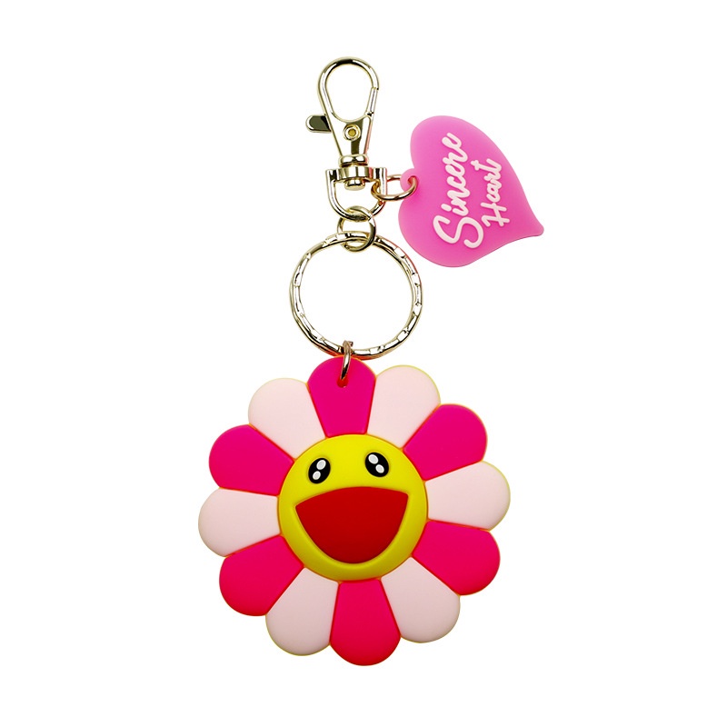 Móc Khóa Hình Hoa Hướng Dương Dễ Thương Sáng Tạo