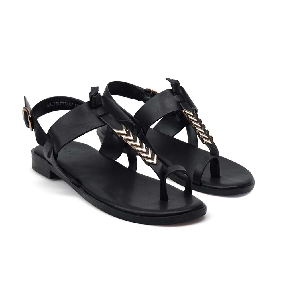 JUNO - Giày sandal t-strap khóa trang trí SD01084