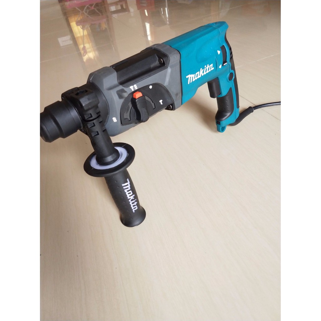 Máy Khoan Bê Tông Makita Hr2470F-Đủ 3 Chức Năng Khoan Sắt, Gỗ, Khoan Bê Tông Và Đục Bê Tông - Xuất Xứ Thái Lan.