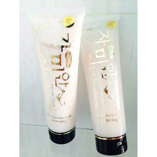 KEM TẨY TẾ BÀO CHẾT HẠT NEW L-GLUTATHIONE BODY EXFOLIATING CREAM WHITENING