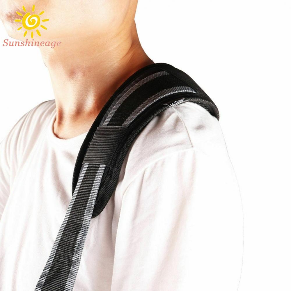 Guitar Strap Shoulder Pad Black 8.6x2.9in Breathable For Guitar Player