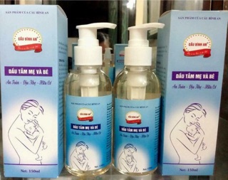 Dầu Tắm Mẹ Và Bé Cầu Bình An