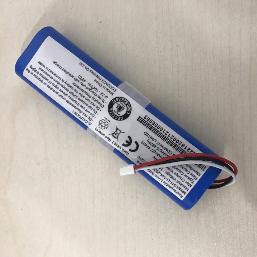Pin robot hút bụi Ecovacs Deebot DG36, Ozmo 930. Hàng chính hãng, dung lượng 3200mAh, bảo hành 3 tháng.