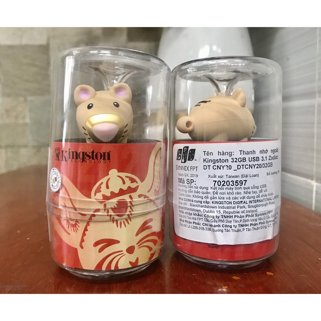 USB Kingston 32GB 3.1 Zodiac Linh Vật 2020 Con Chuột Canh Tý | BigBuy360 - bigbuy360.vn
