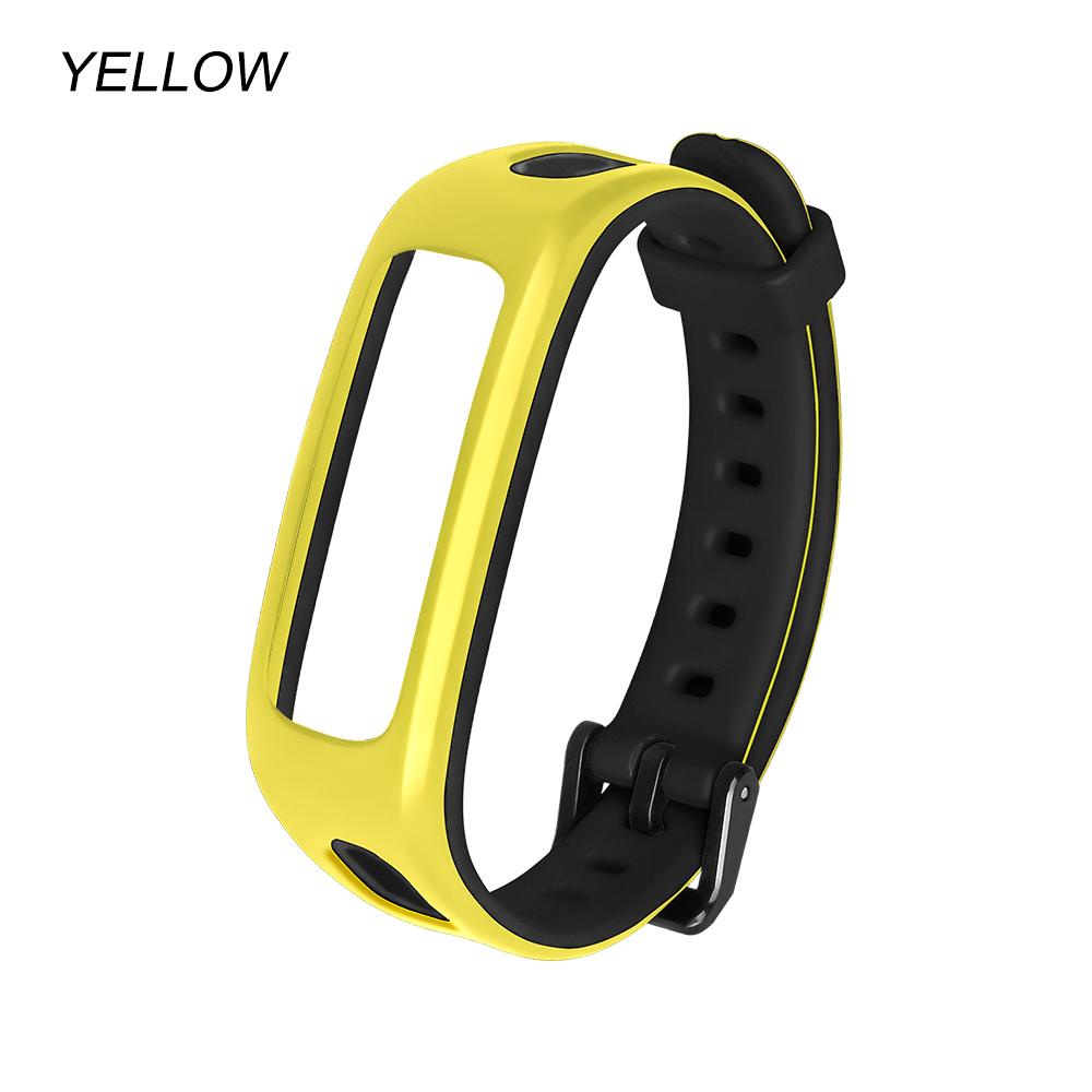 MAG Dây Đeo Silicon Mềm Nhiều Màu Sắc Thời Trang Cho Huawei Band 4e 3e Honor Band 4 Running