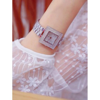 ĐỒNG HỒ NỮ BS DÂY INOX ĐÍNH HẠT