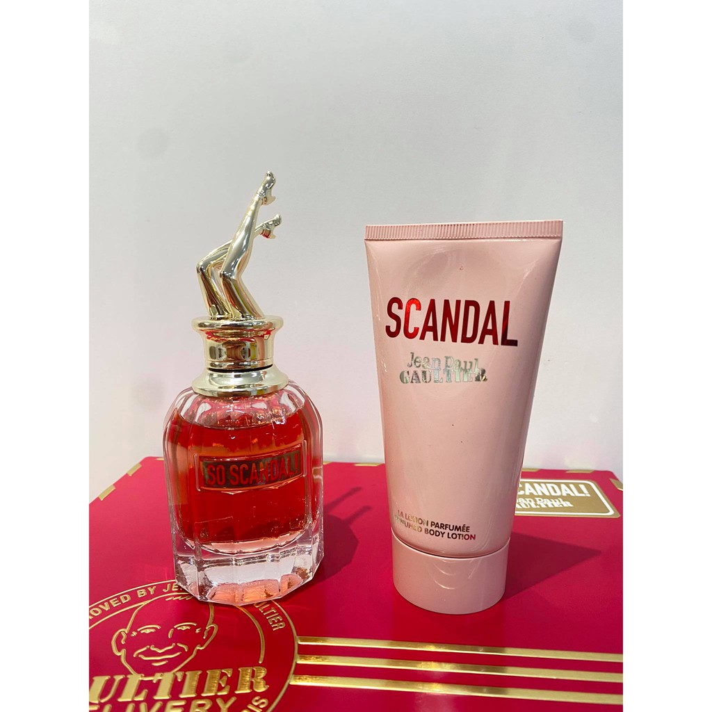 Set nước hoa nữ Jean Paultier So Scandal EDP 50ml + lotion | Thế Giới Skin Care