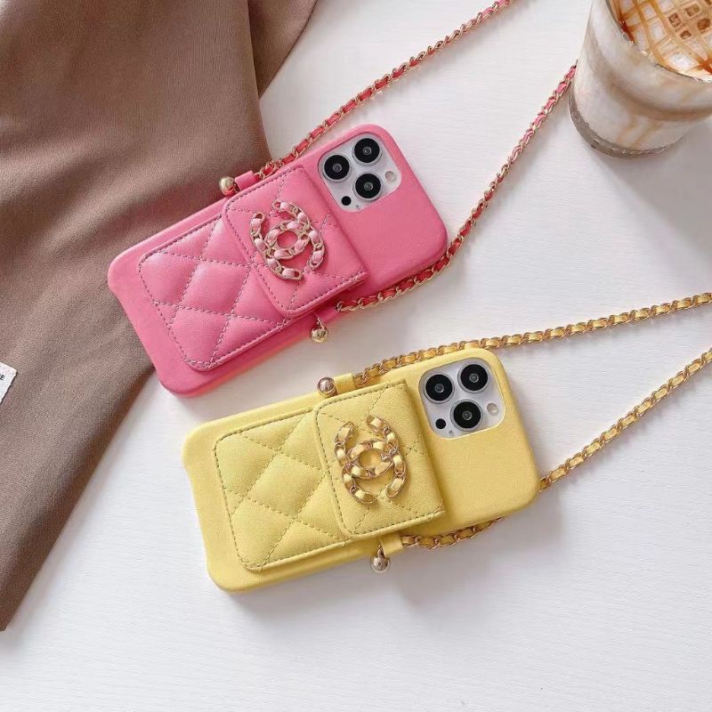 Ốp điện thoại da có ngăn đựng thẻ, đeo chéo dành cho iphon 13.i 12