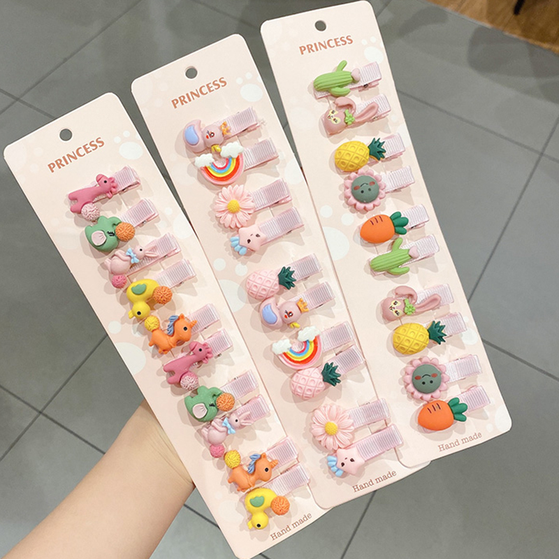 Kẹp Tóc Hình Trái Cây Đáng Yêu Cho Bé Gái