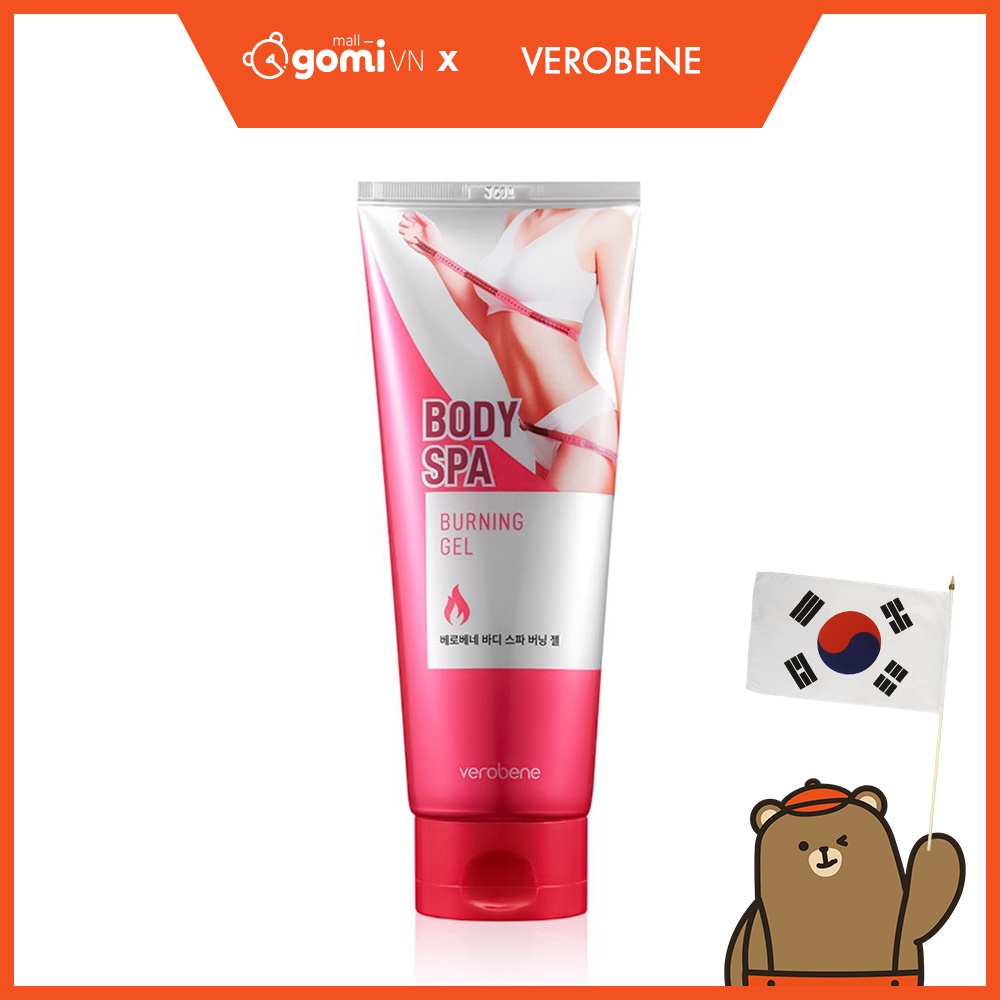 Gel Tan Mỡ Toàn Thân Verobene Body Spa Burning Gel 200ml GomiMall