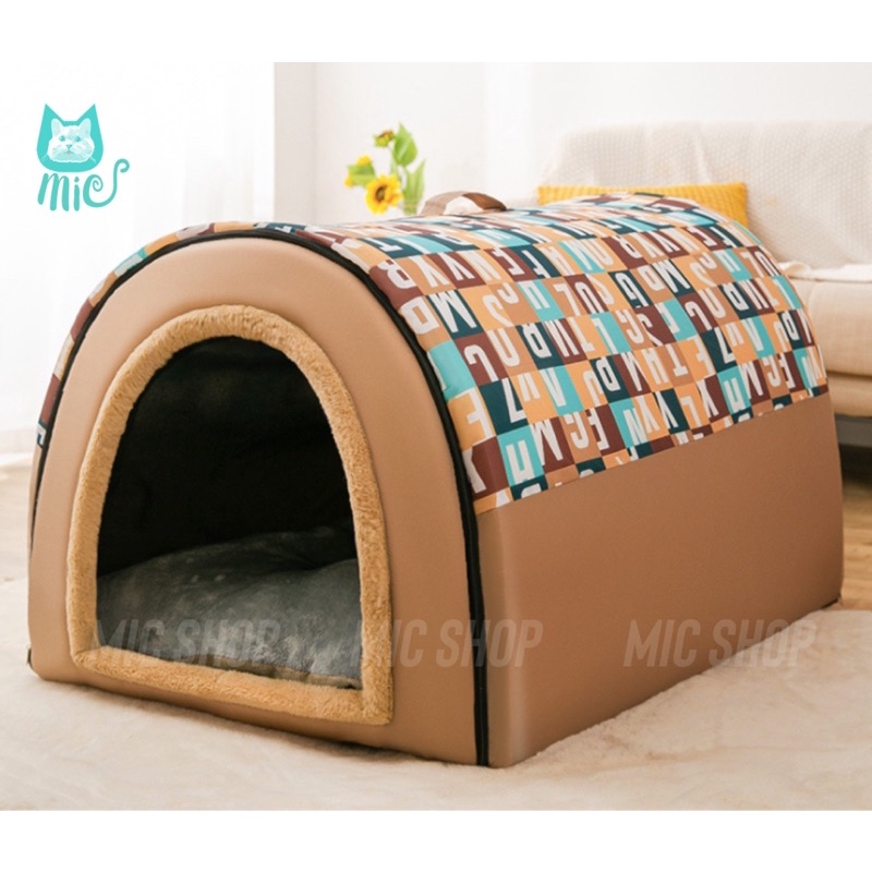 Đệm ổ thú cưng, giường nằm cho chó mèo, đệm túi