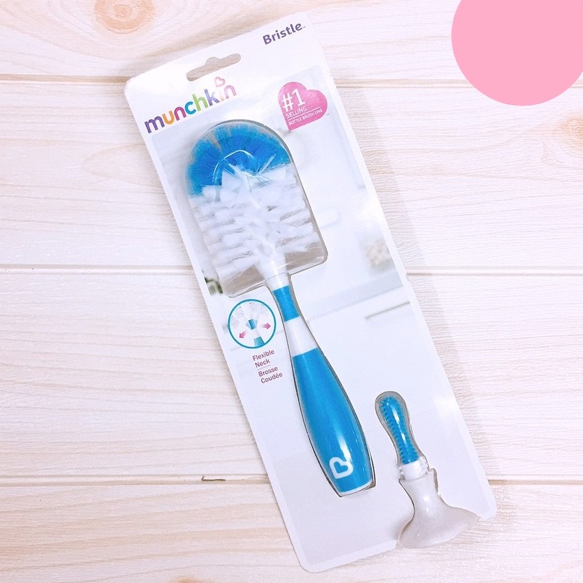 Cọ rửa bình sữa và núm ti Munchkin Deluxe MK15769