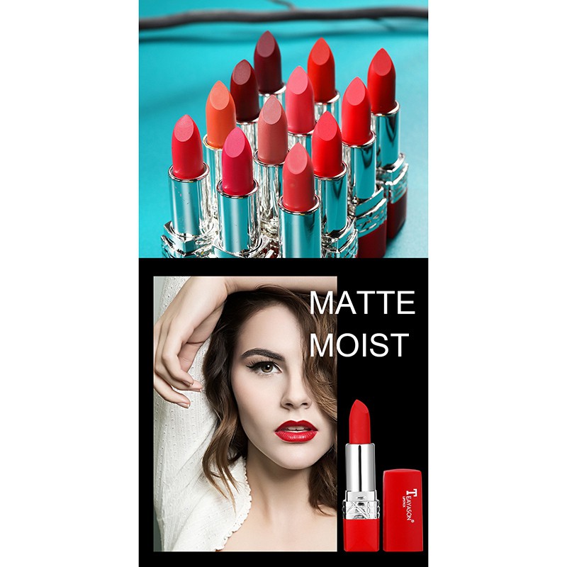 VEET (Hàng Mới Về) Set 12 Thỏi Son Sáp Teayason Tông Lì Dưỡng Ẩm Chống Nước Lâu Trôi | BigBuy360 - bigbuy360.vn