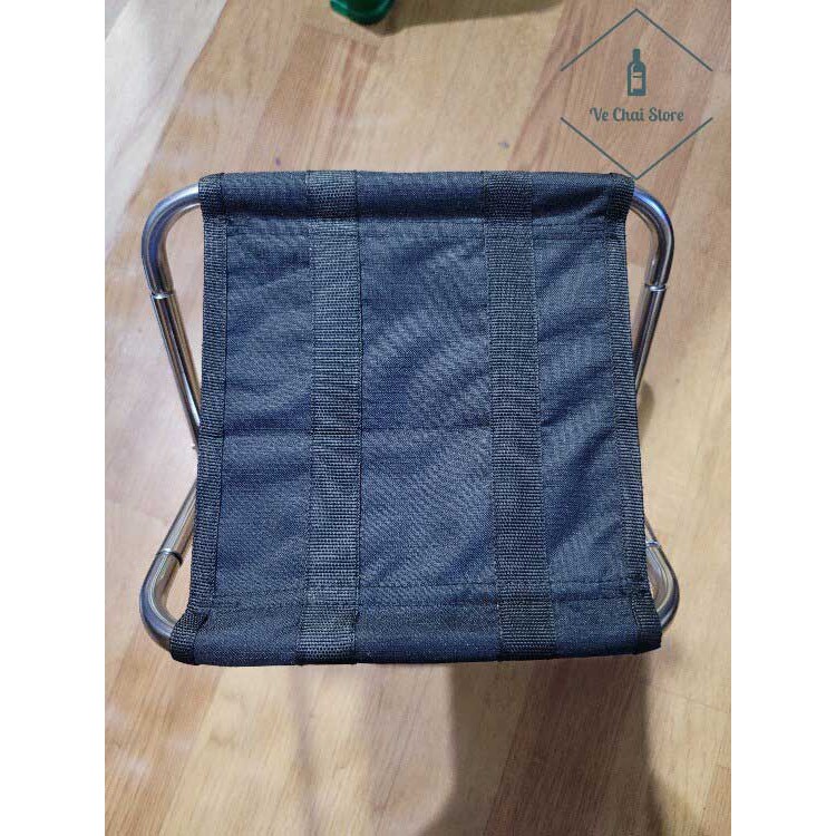 Ghế gấp siêu gọn hợp kim nhôm thép - cắm trại - câu cá - dã ngoại - phượt - ngoài trời