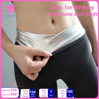 Quần Tan Mỡ Bụng Ra Mồ Hôi, Quần Nano Sinh Nhiệt BORN UNCOMMON