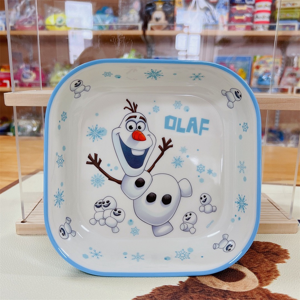 Đĩa Melamine Chống Sốc Hình Disney Cho Bé Ăn Sáng