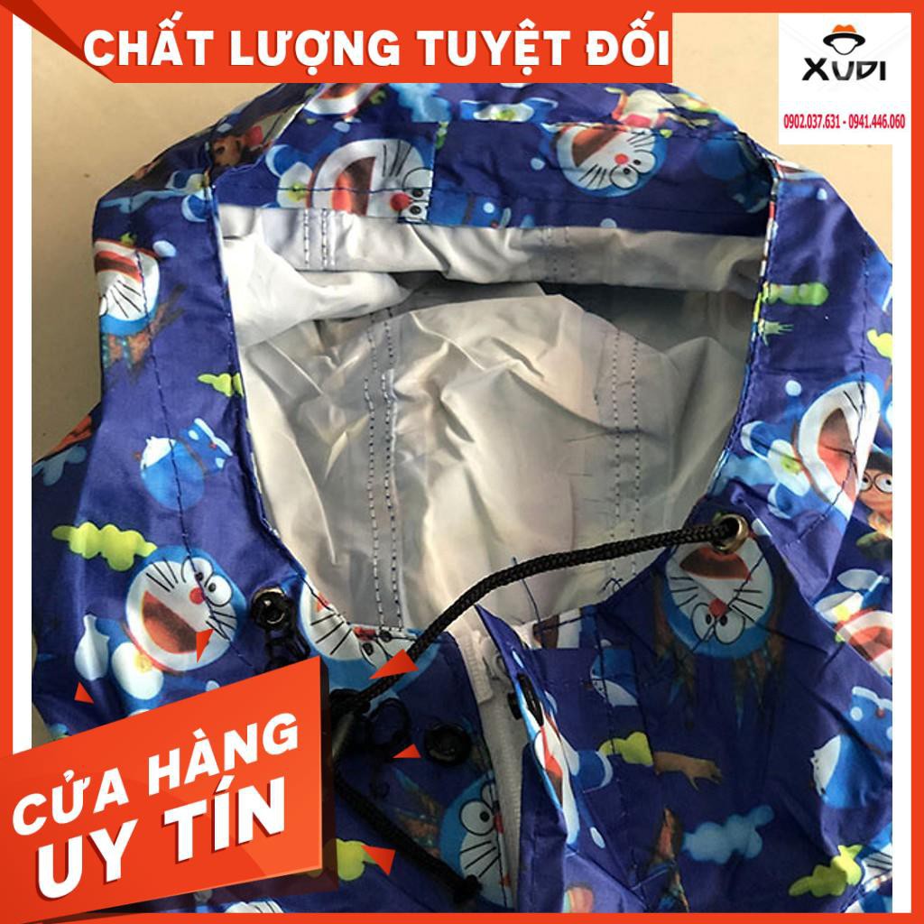 Bộ Quần Áo Mưa Vải Dù Cho Bé Chống Thấm