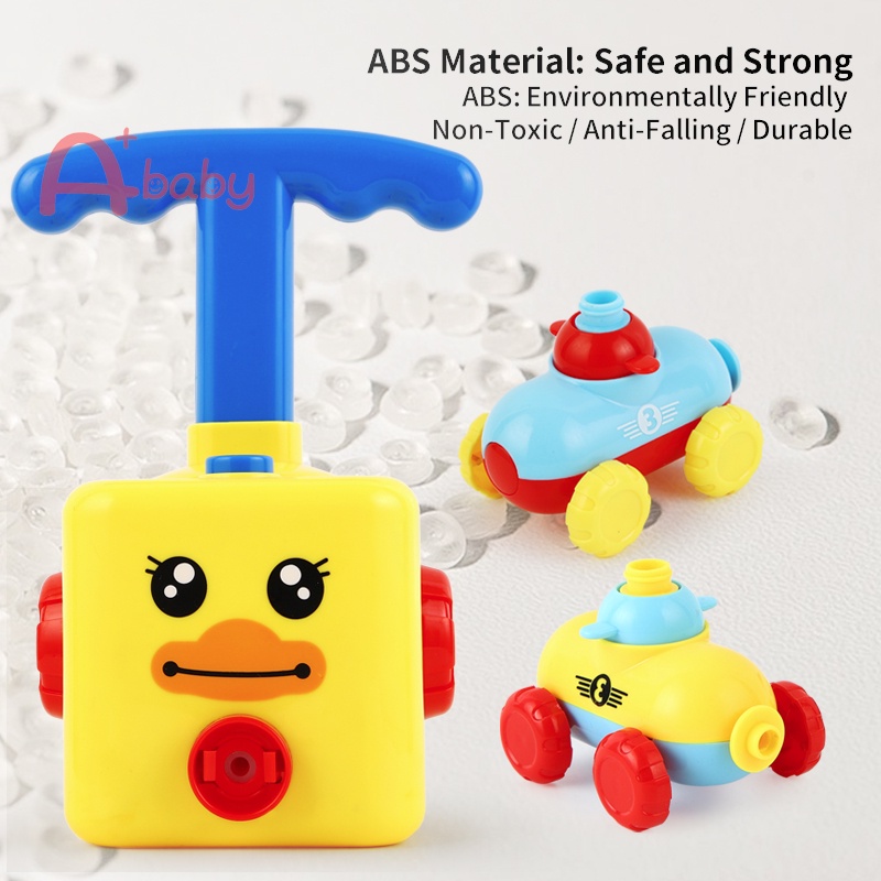 Bộ Đồ Chơi Xe Hơi + Bóng Bay X8 Cho Bé Balloon Launcher Car Toy Set Baby Toddler Play
