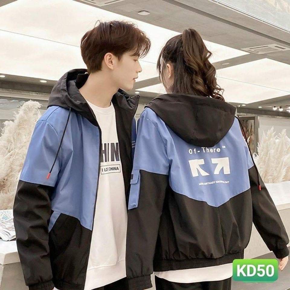 Áo khoác dù nam nữ cặp siêu hot áo đôi áo khoác dù nam nữ cao cấp TM AD33 3 VẠCH ĐỎ