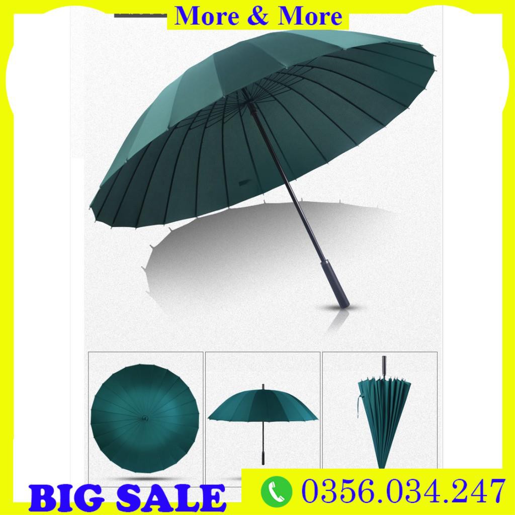 ✔️ Ô Dù Che Mưa Siêu To 24 Nan Loại Tốt Kiểu Dáng Đẹp, Vải Chống Thấm Nước, Chống Tia UV Bảo Vệ Da Hiệu Quả [BH 1 Đổi 1]