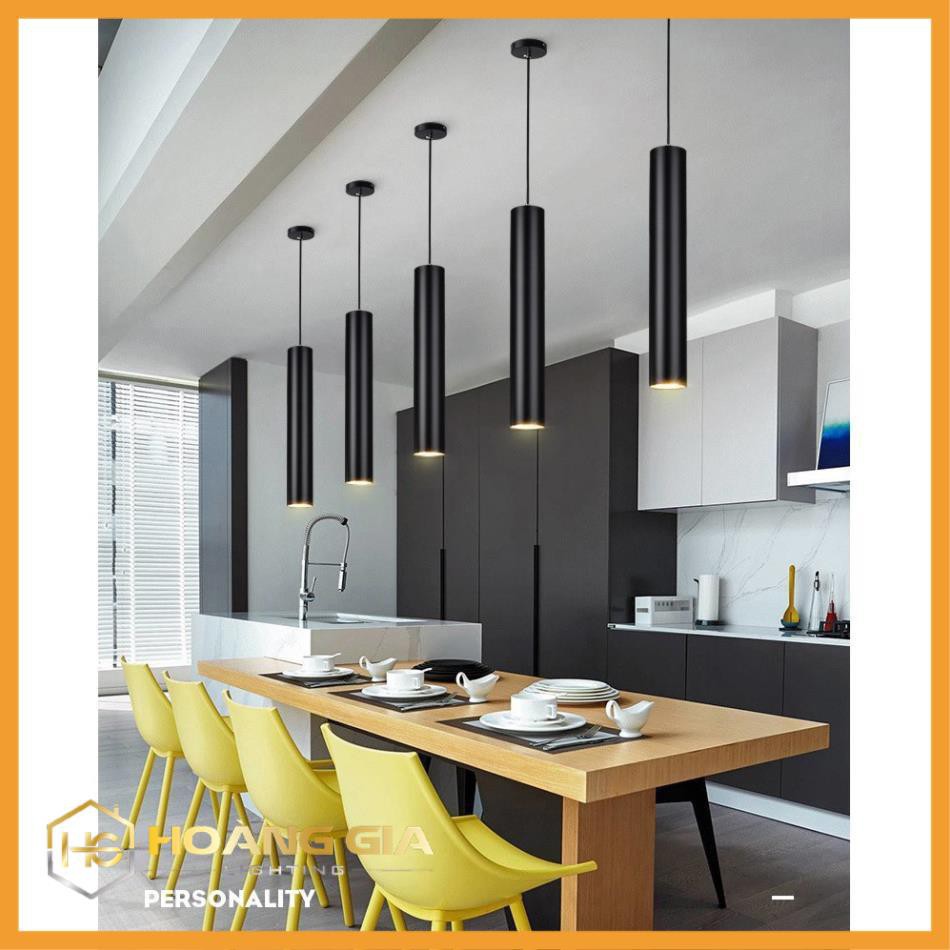 Đèn Thả - Đèn Thả Trần rọi ống bơ CD-204B 5w 60cm  Ánh Sáng Vàng