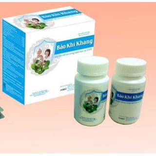 BẢO KHÍ KHANG ( hộp 2 lọ x 60 viên) hỗ trợ hô hấp