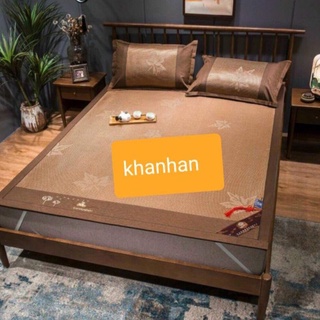 CHIẾU MÂY ĐIỀU HÒA KÈM 2 VỎ GỐI HÀNG CAO CẤP NỘI ĐỊA TRUNG QUỐC