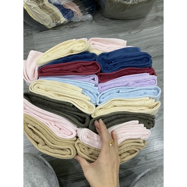 KHĂn uni dư 50x100cm combo 2c/99k