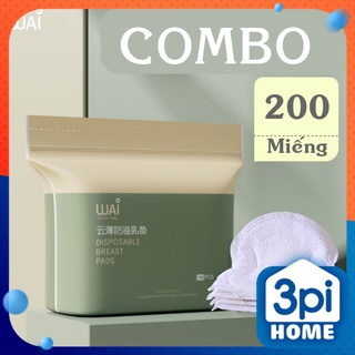 Combo 200 Miếng Lót Thấm Sữa WAI