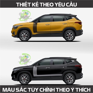 Decal tem xe seltos mẫu 011