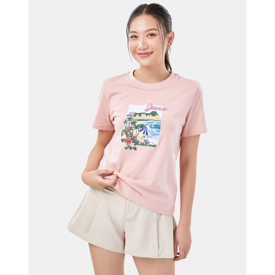 Áo Thun Thời Trang JUNO Summer Aloha JNATH015