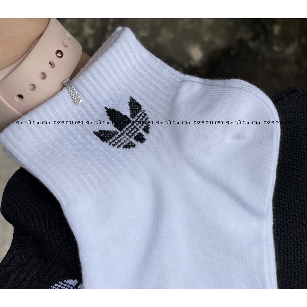 Tất Vớ Adidas 3 Lá Nữ Cổ ngắn Nhiều Màu Cực Đẹp